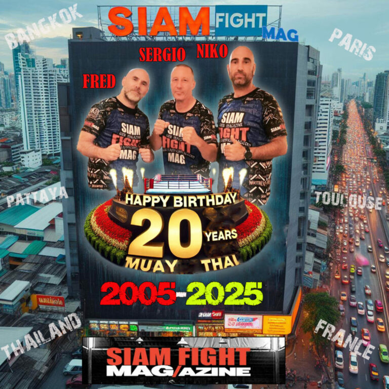 The SIAM FIGHT MAG website is celebrating its 20th